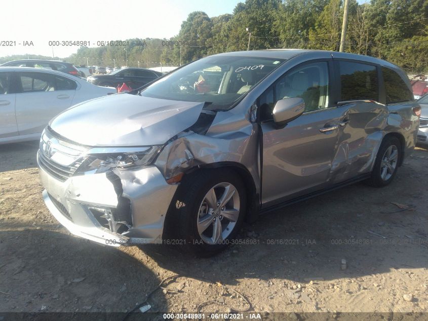 2020 HONDA ODYSSEY EX-L 5FNRL6H79LB000409