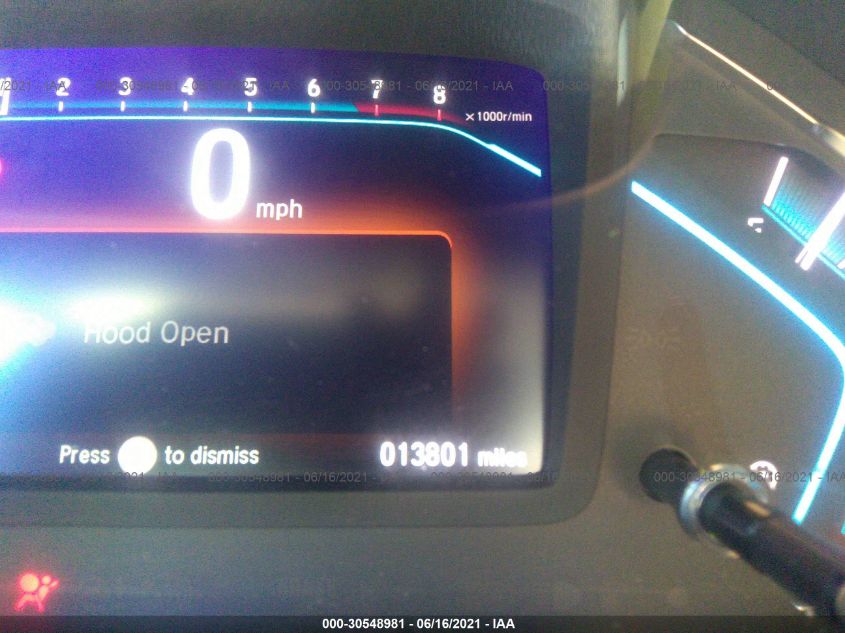 2020 HONDA ODYSSEY EX-L 5FNRL6H79LB000409