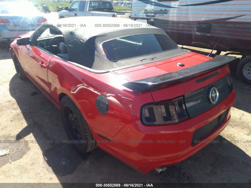2013 FORD MUSTANG V6 1ZVBP8EM4D5248238