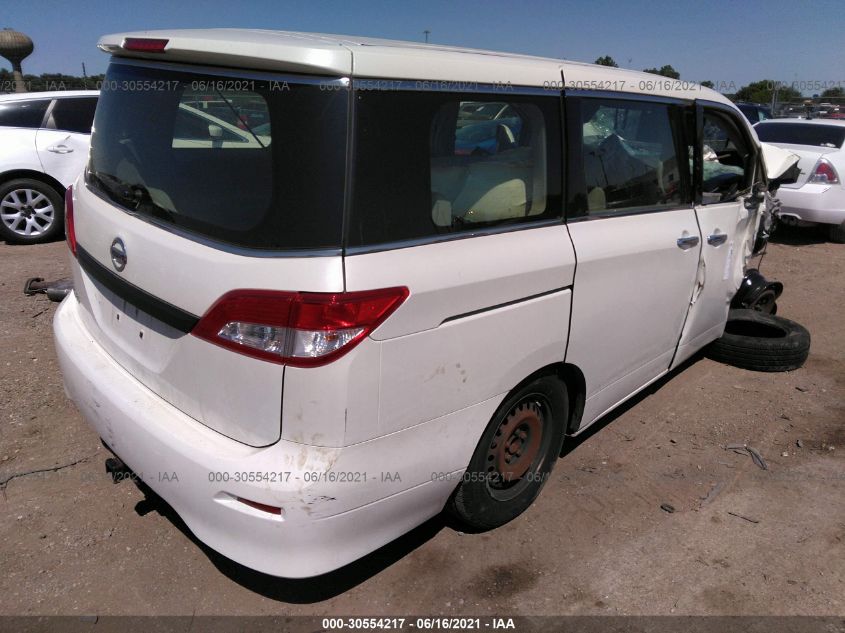 2013 NISSAN QUEST S JN8AE2KP6D9069728