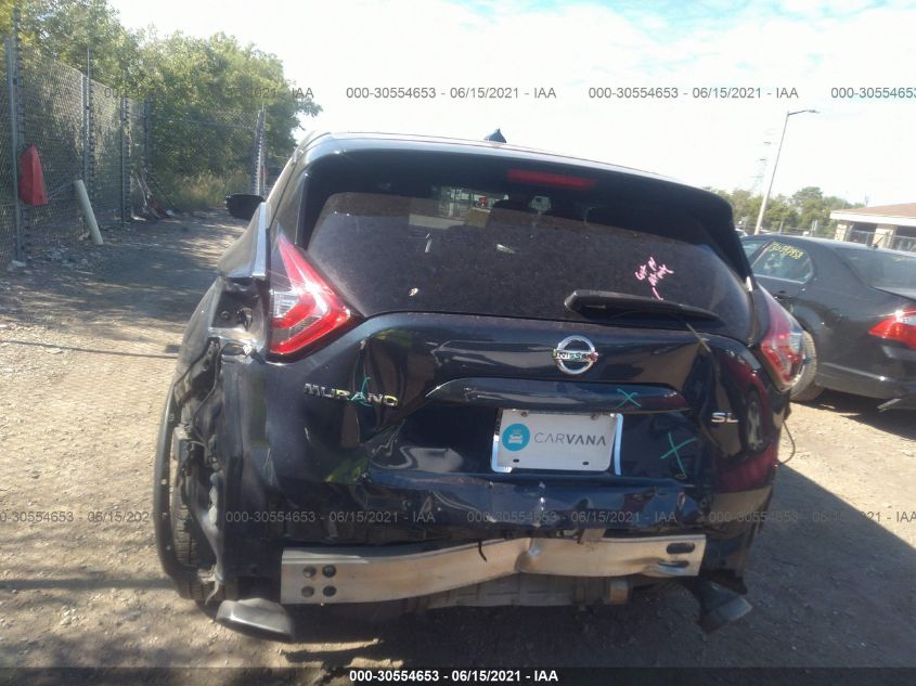 2015 NISSAN MURANO SL 5N1AZ2MG9FN270459