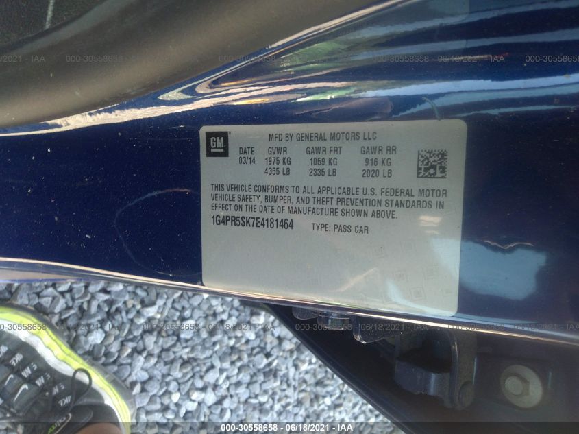 2014 BUICK VERANO CONVENIENCE GROUP 1G4PR5SK7E4181464