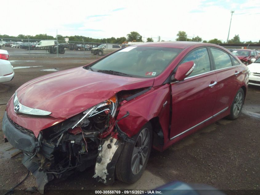 2013 HYUNDAI SONATA HYBRID LIMITED KMHEC4A47DA085324