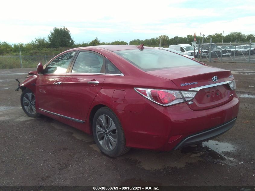 2013 HYUNDAI SONATA HYBRID LIMITED KMHEC4A47DA085324