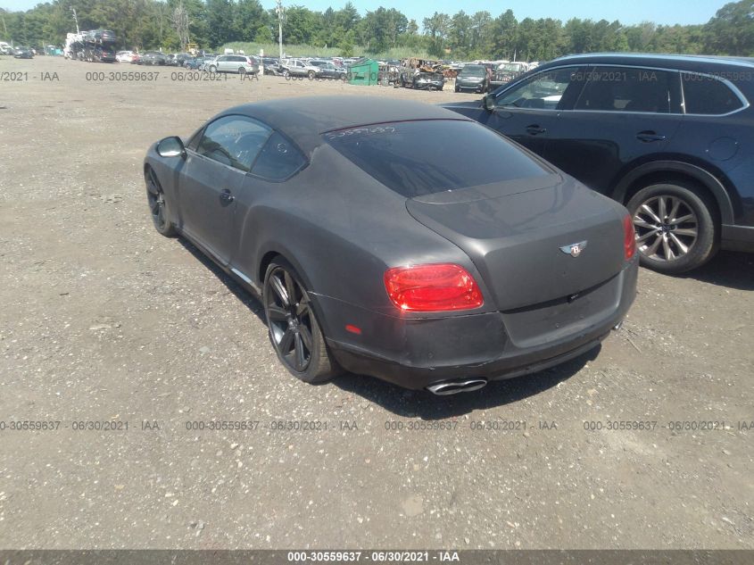 2013 BENTLEY CONTINENTAL GT V8 SCBFT7ZA2DC079829