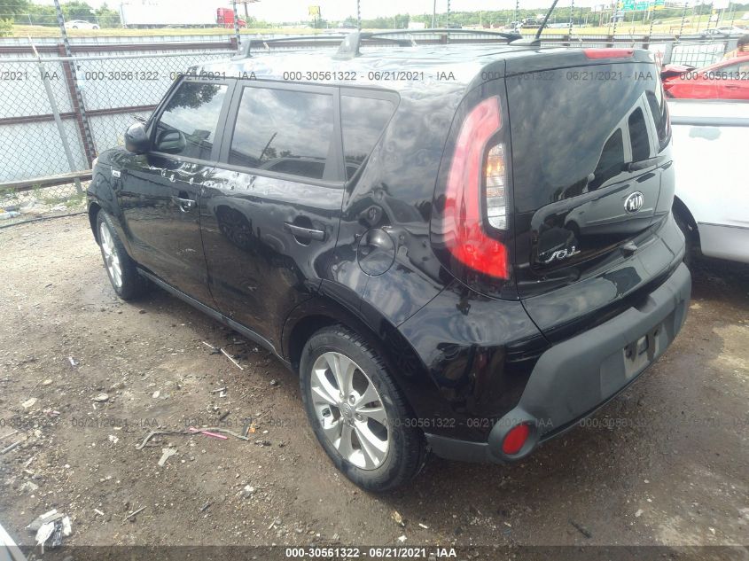2015 KIA SOUL + KNDJP3A57F7216231