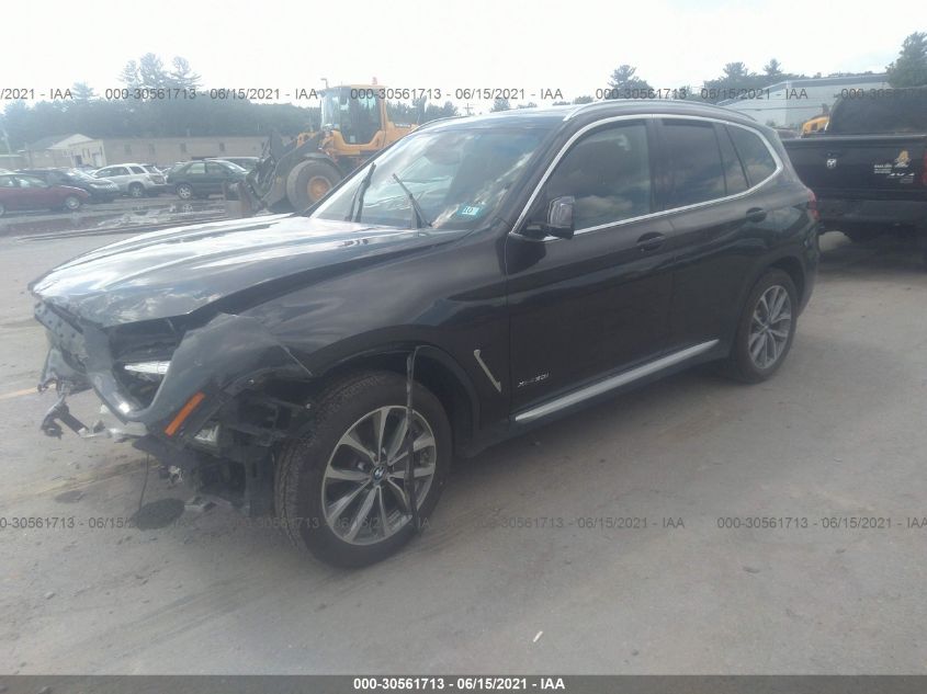 2018 BMW X3 XDRIVE30I 5UXTR9C5XJLC81417