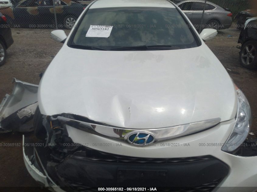 2013 HYUNDAI SONATA HYBRID LIMITED KMHEC4A46DA094807
