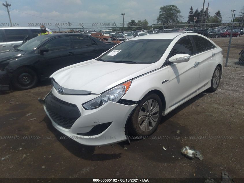 2013 HYUNDAI SONATA HYBRID LIMITED KMHEC4A46DA094807