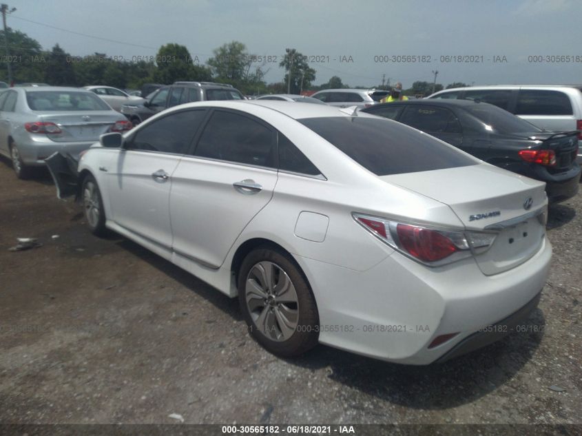 2013 HYUNDAI SONATA HYBRID LIMITED KMHEC4A46DA094807