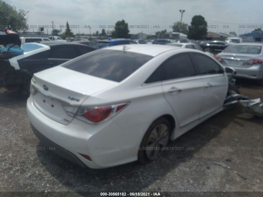 2013 HYUNDAI SONATA HYBRID LIMITED KMHEC4A46DA094807