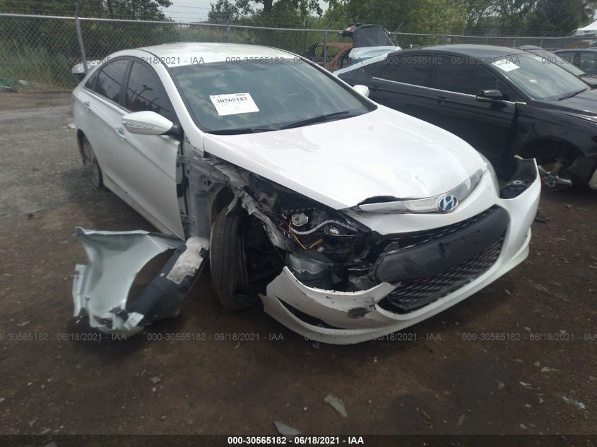 2013 HYUNDAI SONATA HYBRID LIMITED KMHEC4A46DA094807