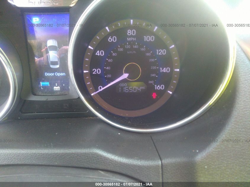 2013 HYUNDAI SONATA HYBRID LIMITED KMHEC4A46DA094807