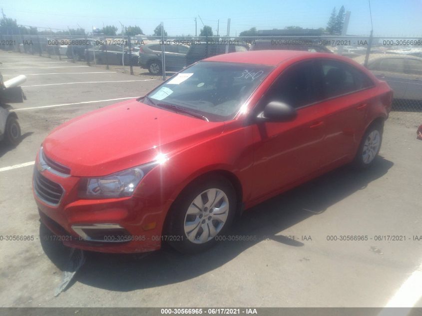 2015 CHEVROLET CRUZE LS 1G1PB5SH3F7298528