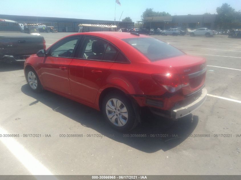 2015 CHEVROLET CRUZE LS 1G1PB5SH3F7298528