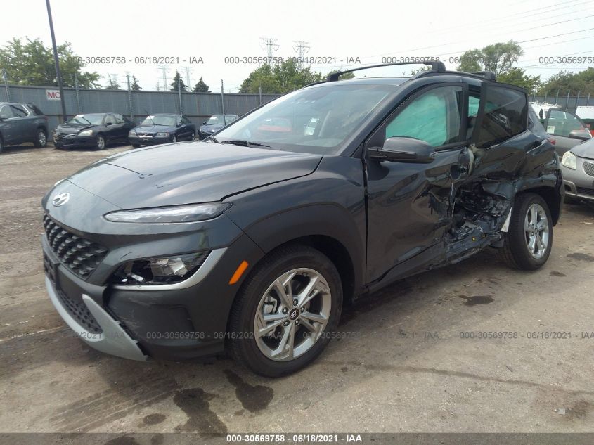 2022 HYUNDAI KONA SEL KM8K6CAB4NU753048