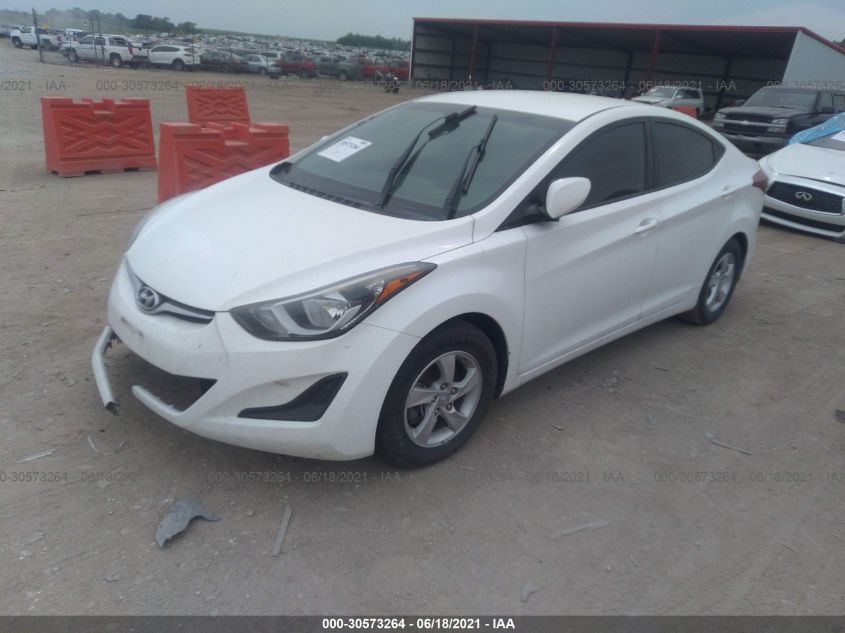 2014 HYUNDAI ELANTRA SE 5NPDH4AE4EH486091