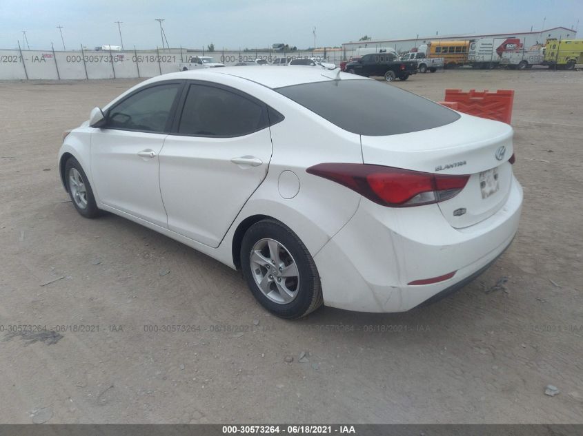 2014 HYUNDAI ELANTRA SE 5NPDH4AE4EH486091