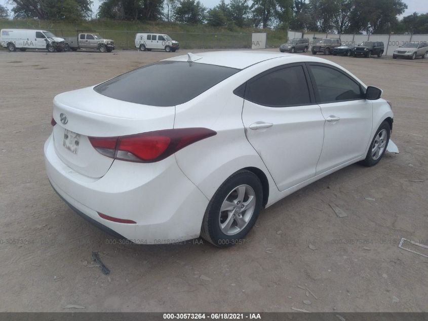 2014 HYUNDAI ELANTRA SE 5NPDH4AE4EH486091