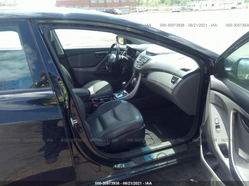 2013 HYUNDAI ELANTRA LIMITED PZEV 5NPDH4AEXDH413130