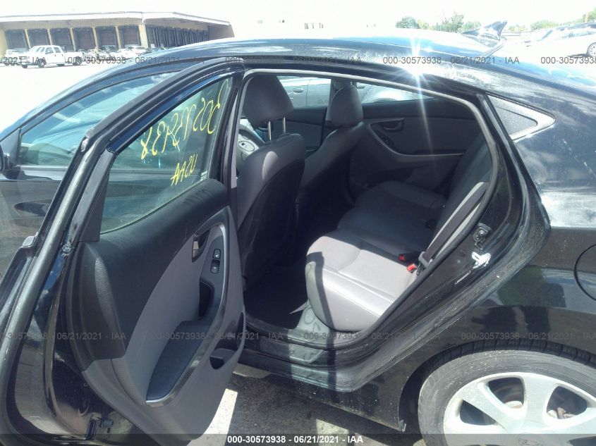 2013 HYUNDAI ELANTRA LIMITED PZEV 5NPDH4AEXDH413130