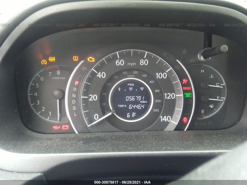 2016 HONDA CR-V EX-L 2HKRM4H70GH675672