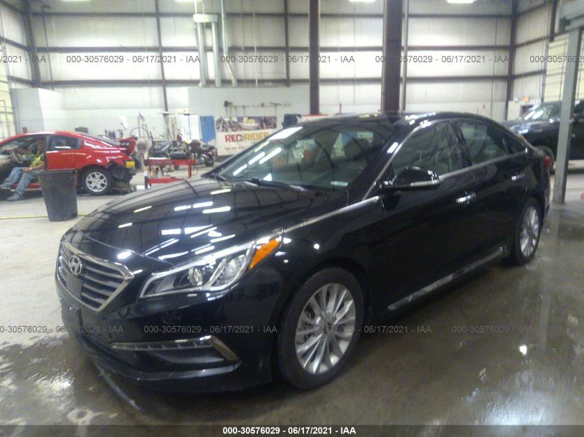 2015 HYUNDAI SONATA 2.4L LIMITED 5NPE34AF4FH053660