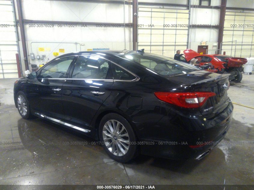 2015 HYUNDAI SONATA 2.4L LIMITED 5NPE34AF4FH053660