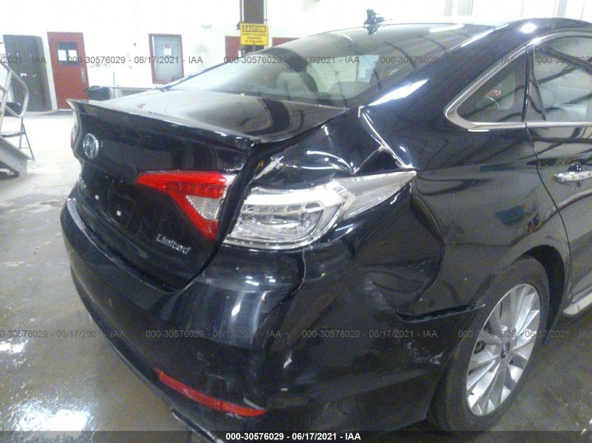 2015 HYUNDAI SONATA 2.4L LIMITED 5NPE34AF4FH053660