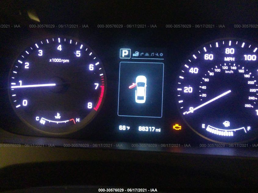 2015 HYUNDAI SONATA 2.4L LIMITED 5NPE34AF4FH053660