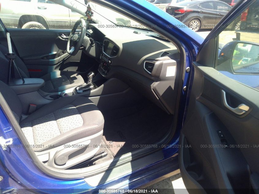 2019 HYUNDAI IONIQ HYBRID BLUE KMHC65LC7KU178929