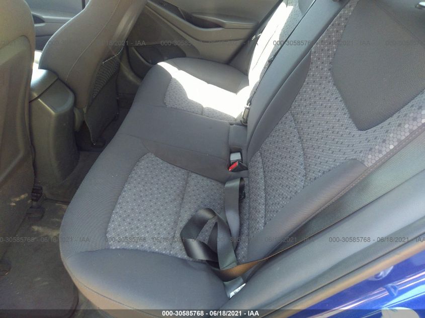 2019 HYUNDAI IONIQ HYBRID BLUE KMHC65LC7KU178929