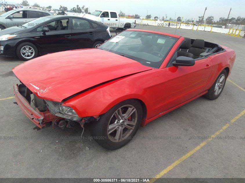 2013 FORD MUSTANG V6 1ZVBP8EM9D5272275