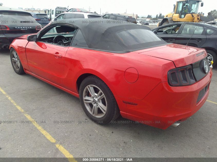 2013 FORD MUSTANG V6 1ZVBP8EM9D5272275