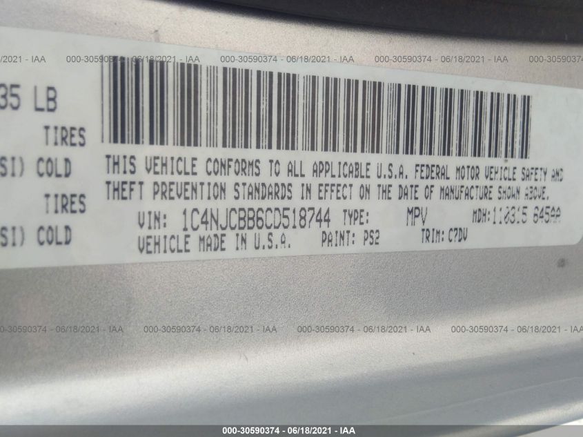 Jeep Compass 2011 -auction- 8