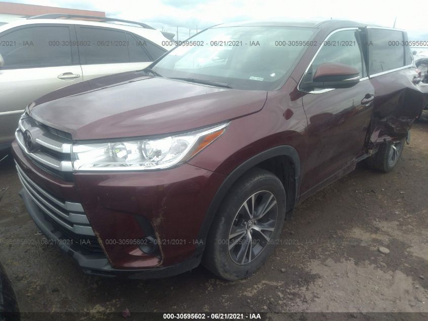 2018 TOYOTA HIGHLANDER LE 5TDZZRFH9JS246042