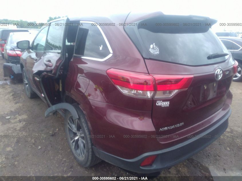 2018 TOYOTA HIGHLANDER LE 5TDZZRFH9JS246042
