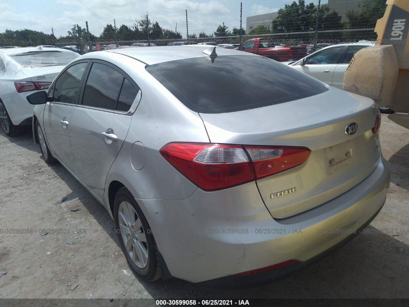 2014 KIA FORTE EX KNAFX4A8XE5113382