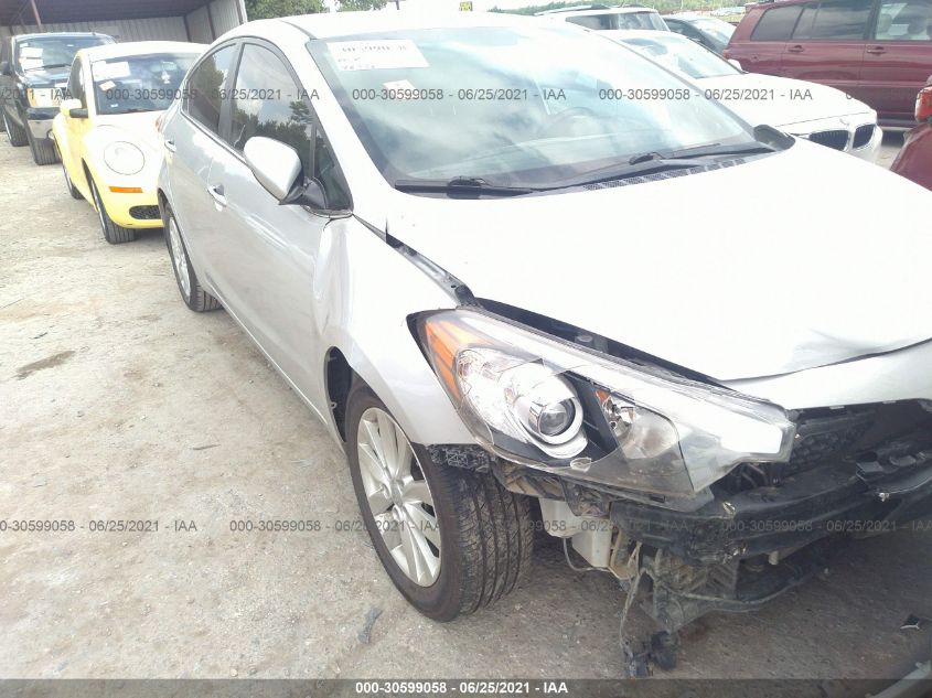 2014 KIA FORTE EX KNAFX4A8XE5113382
