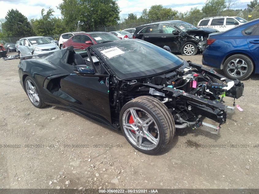 2021 CHEVROLET CORVETTE, VIN: 1G1YB3D41M5108723