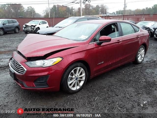 2019 FORD FUSION HYBRID SE 3FA6P0LU3KR126270
