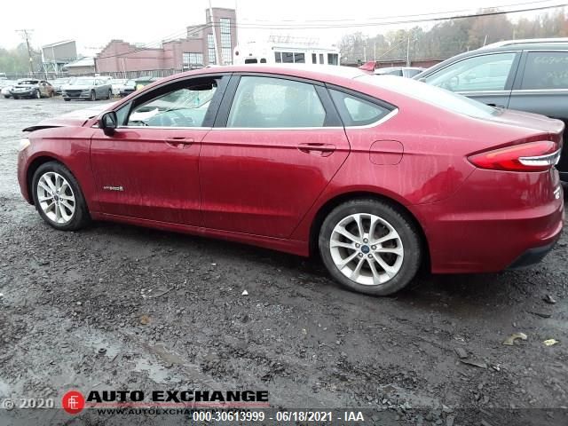 2019 FORD FUSION HYBRID SE 3FA6P0LU3KR126270