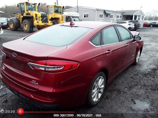 2019 FORD FUSION HYBRID SE 3FA6P0LU3KR126270