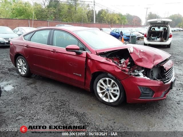 2019 FORD FUSION HYBRID SE 3FA6P0LU3KR126270