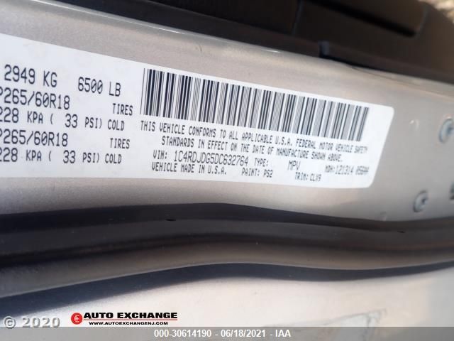 2013 DODGE DURANGO CREW 1C4RDJDG5DC632764