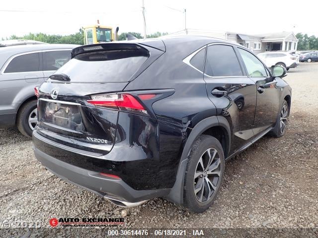 2016 LEXUS NX 200T VIN: JTJBARBZ1G2073055