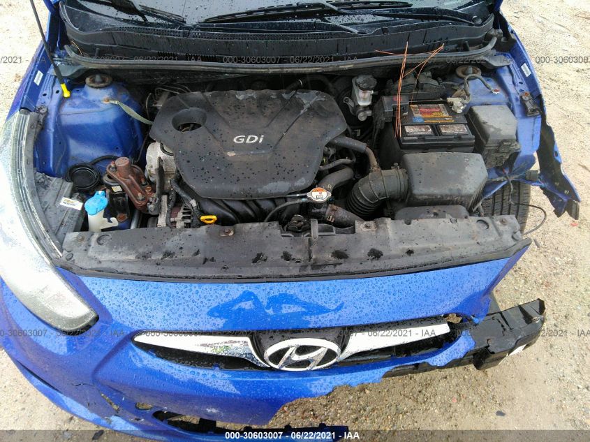 2013 HYUNDAI ACCENT SE KMHCU5AE6DU106391