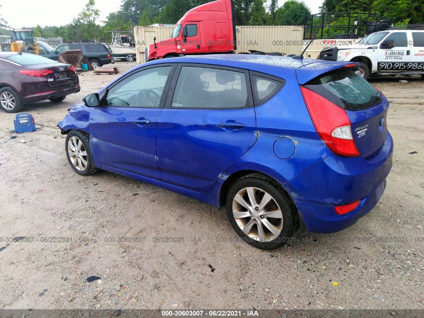 2013 HYUNDAI ACCENT SE KMHCU5AE6DU106391