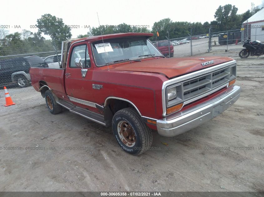 1B7HW14Y6JS766800 Dodge W-series Photo 1