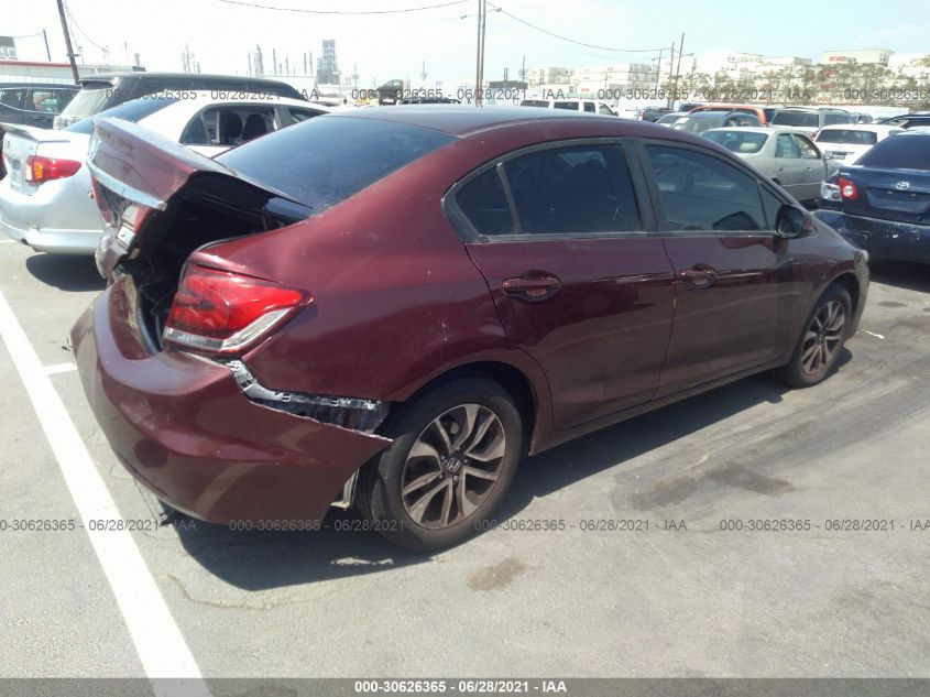 2013 HONDA CIVIC SDN EX-L 19XFB2F97DE202904